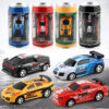 Multicolor Remote Control Coke Can Mini Car Speed Toy