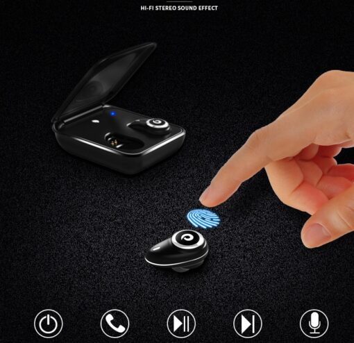 I7 Wireless Bluetooth Mini Small Invisible Sport In-ear Earplug - Image 6