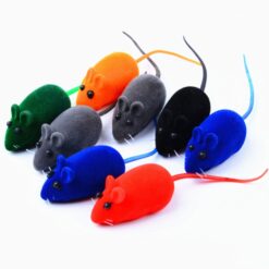 Interactive Realistic Mouse Kitten Sound Plush Toy