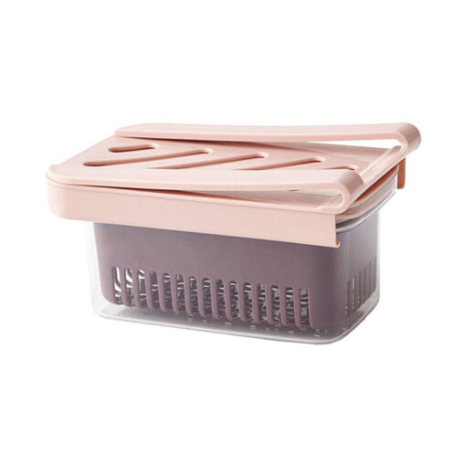 Multi-function Drain Basket Removable Fridge Drawer Type Box - Image 5