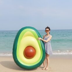 Inflatable Avocado Pool Float Beach Swimming Beach Toy