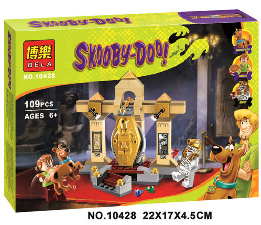 Scooby-Doo Mysterious Mummy Museum Block Toy