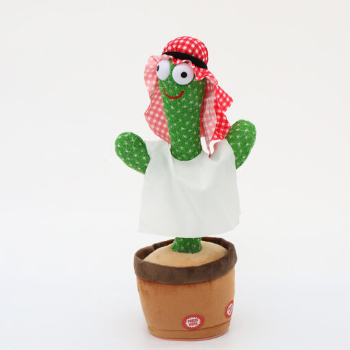 Funny Electric Twisting Electronic Dancing Cactus Plush Toy - Image 18