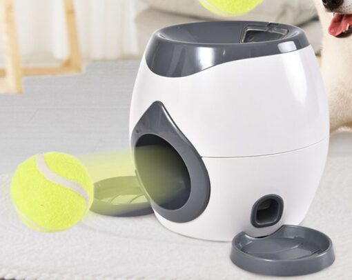 Interactive Smart Pet Feeder Tennis Ball Throwing Machine Toy - Image 6