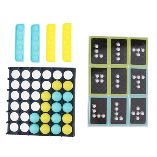 Intelligent Plastic Bounce Ball Teaching Board Game Toy - Image 2