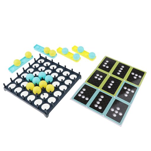 Intelligent Plastic Bounce Ball Teaching Board Game Toy