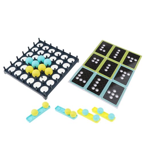 Intelligent Plastic Bounce Ball Teaching Board Game Toy - Image 3