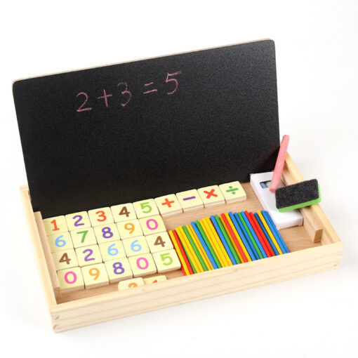 Children's Wooden Counting Stick Educational Math Toys - Image 4