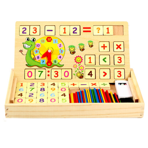 Children's Wooden Counting Stick Educational Math Toys - Image 5