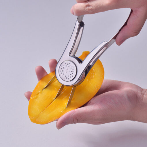 Stainless Steel Manual Digging Mango Slicer Fruit Peeling Tools - Image 3