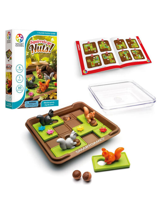 Smart Crazy Games Squirrels Educational Logic Board Game Toy