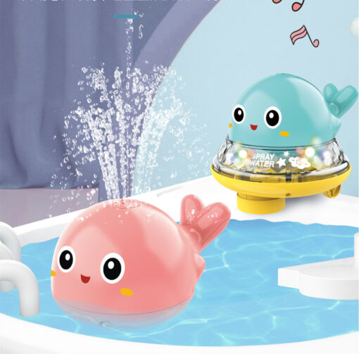 Automatic Induction Whale Water Sprinkler Bath Toy - Image 3