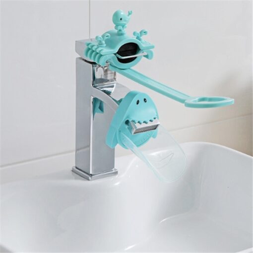 Children's Hand-washing Splash Guard Faucet Extender Device - Image 4