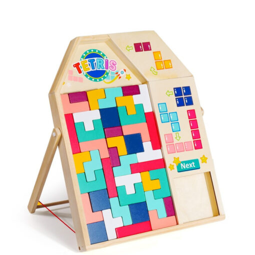 Creative Thinking Puzzle Building Blocks Tetris Game Toys - Image 2