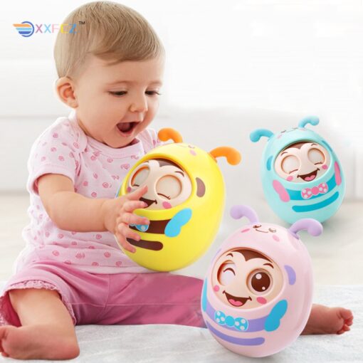 Adorable Roly-Poly Baby Tumbler Soothing Puzzle Toy