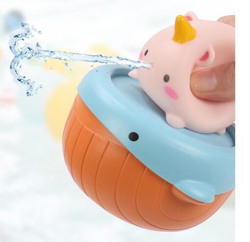 Cute Lovely Animal Baby Bathing Swimming Water Toys - Image 3