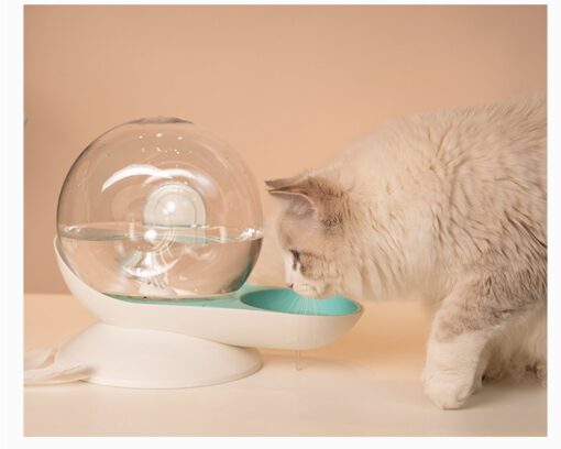 Snail Shaped Automatic Filtered Cat Drinking Water Dispenser - Image 3