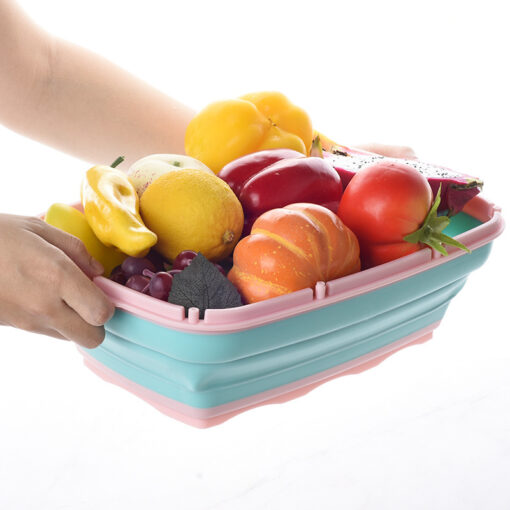 Creative Collapsible Silicone Multi-Functional Cutting Board - Image 2