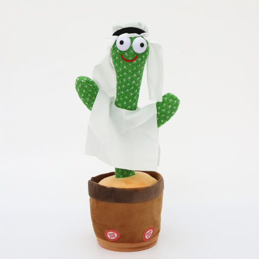 Funny Electric Twisting Electronic Dancing Cactus Plush Toy - Image 20