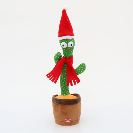 Funny Electric Twisting Electronic Dancing Cactus Plush Toy - Image 27