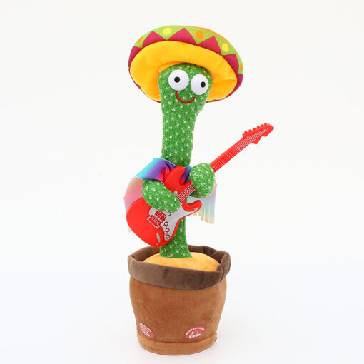 Funny Electric Twisting Electronic Dancing Cactus Plush Toy - Image 28