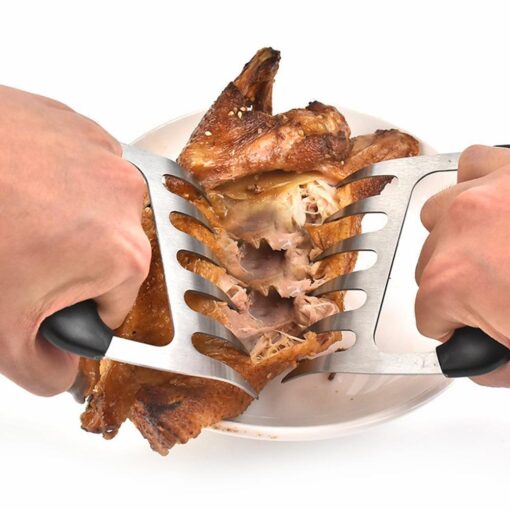 Stainless Steel Bear Claw Meat Separator Kitchen Tools Gadget - Image 4