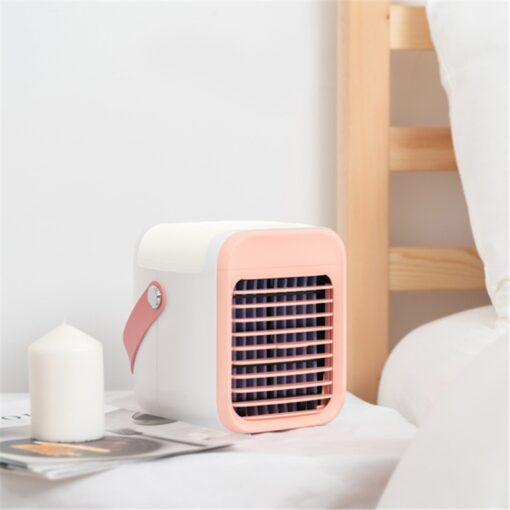 Portable Desktop Mini Air Humidifier Purifier Cooling Fan - Image 3