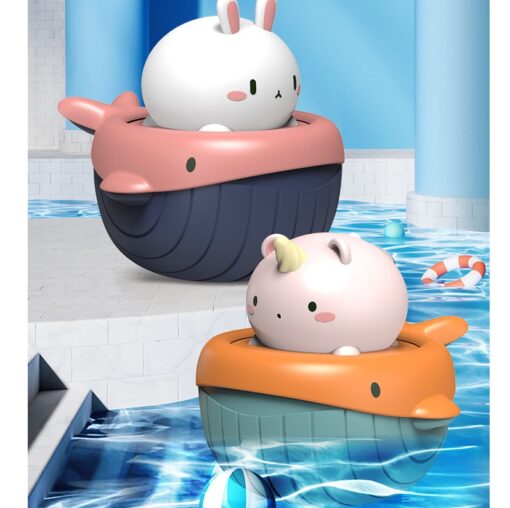 Cute Lovely Animal Baby Bathing Swimming Water Toys - Image 5