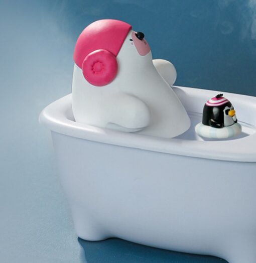 Creative Polar Bear Bathtub Air Humidifier USB Mist Maker - Image 8