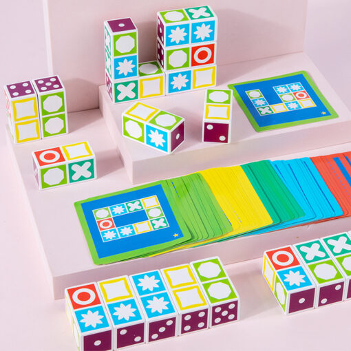 Interactive Children's Logical Thinking Geometric Game Toys - Image 3