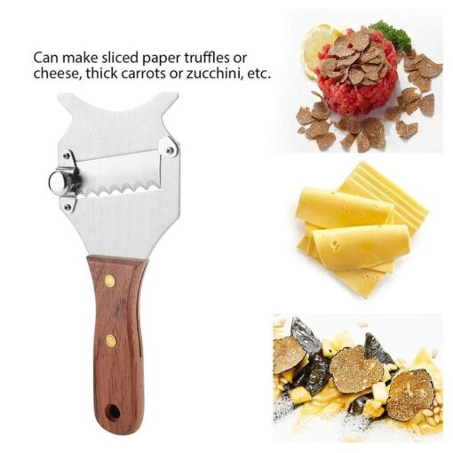 Stainless Steel Kitchen Shavings Chocolate Planer Truffle Slicer - Image 6