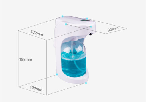 Wall Mounted Automatic Touchless Soap Foam Dispenser - Image 2