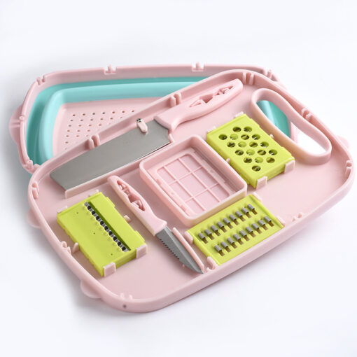 Creative Collapsible Silicone Multi-Functional Cutting Board - Image 3