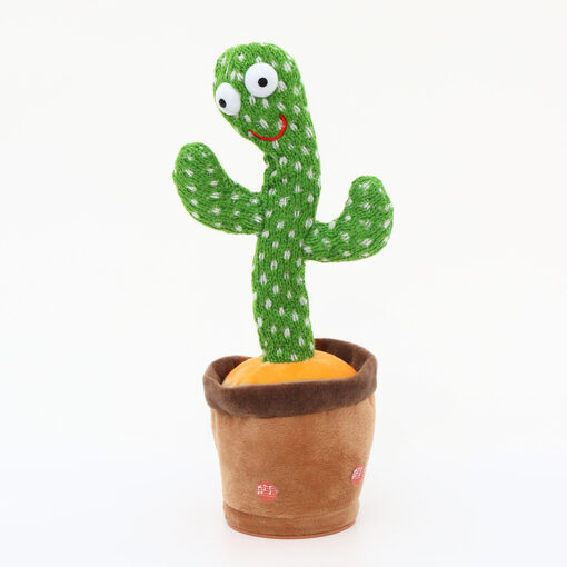 Funny Electric Twisting Electronic Dancing Cactus Plush Toy - Image 22