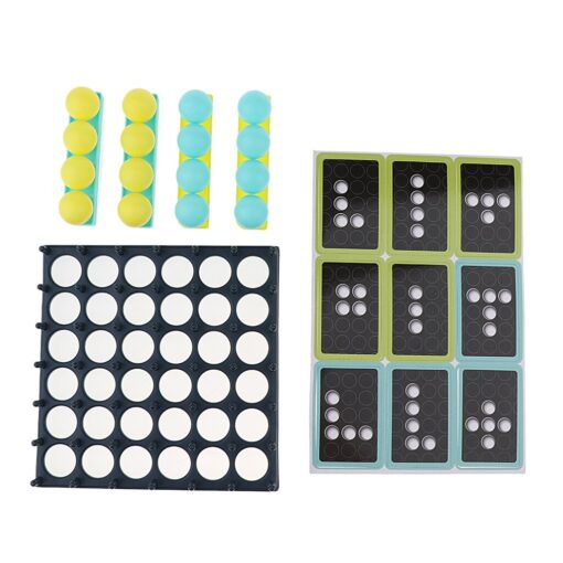 Intelligent Plastic Bounce Ball Teaching Board Game Toy - Image 4