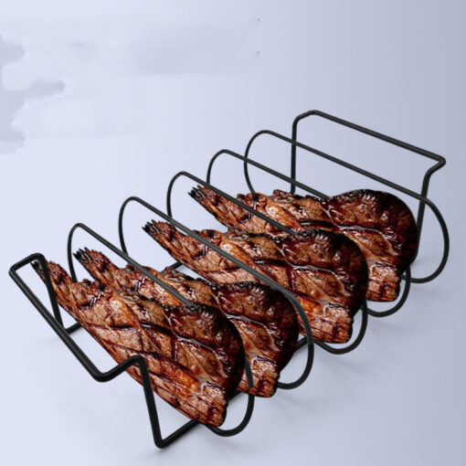 Multifunction Non-Stick BBQ Roasting Rib Rack Roasting Stand