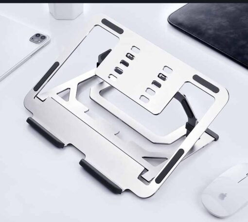 Multi-Angle Aluminum Cooling Bracket Laptop Desk Holder - Image 7