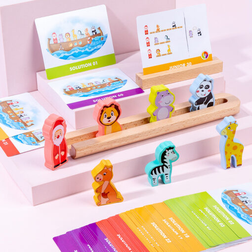 Portable Noah's Ark Motherland Sorting Logic Board Game Toy - Image 8