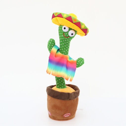 Funny Electric Twisting Electronic Dancing Cactus Plush Toy - Image 19