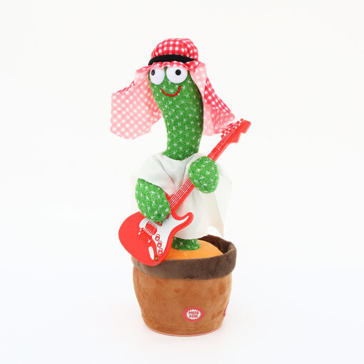 Funny Electric Twisting Electronic Dancing Cactus Plush Toy - Image 26