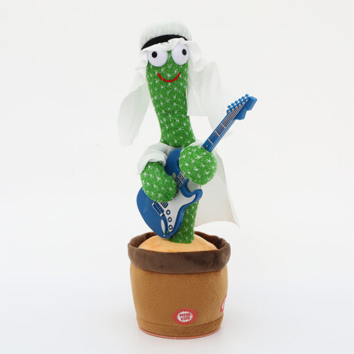 Funny Electric Twisting Electronic Dancing Cactus Plush Toy - Image 23