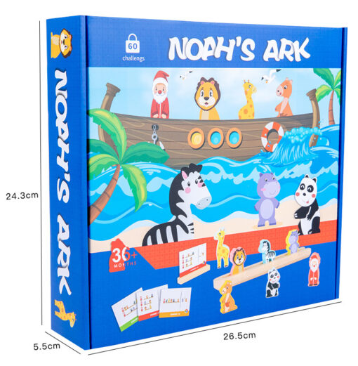 Portable Noah's Ark Motherland Sorting Logic Board Game Toy - Image 2