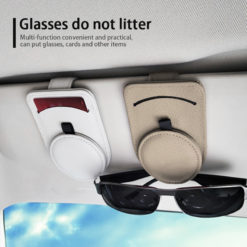 Universal Car Sun Visor Clip Sunglasses Case Card Holder