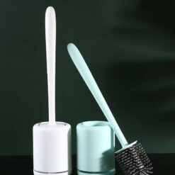 Silicone Wall-mounted Bathroom Toilet Cleaning Brush