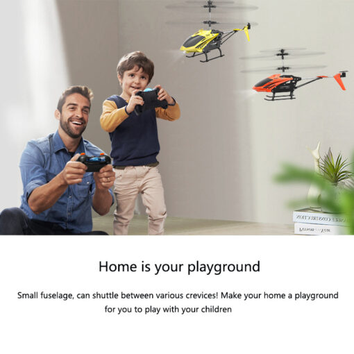 Remote Control Electric Small Helicopter Novice Model Toy - Image 4