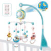 Baby Crib Bed Bell Toddler Rattles Carousel Musical Toy