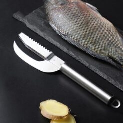 Fish Scale Scraper Planer Kitchen Knife Cleaning Tools