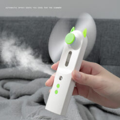 Portable USB Rechargeable Spray Mist Humidifier Fan