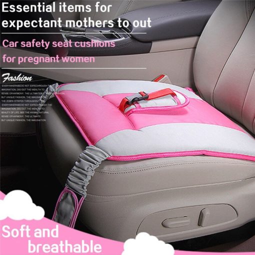 Breathable Pregnant Women Car Seat Cushion Belt Clip Strap