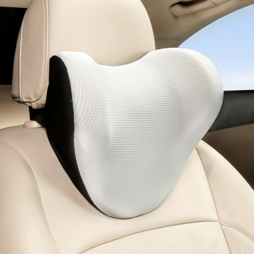 Breathable Car Headrest Neck Memory Cotton Pillow Support